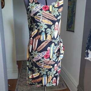 Cute Hawaiian sheath dress